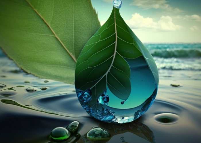 pvp_a_drop_of_the_purest_blue_water_with_a_green_leaf_over_the__f4100818-2f96-4908-aa0a-37342b0a4db5